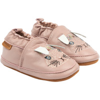 Læder Slipper - 3D - ADOBE ROSE