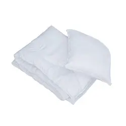 Täcke & Kudde Spjälsäng - Vit | Barnrum - Täcken & kuddar - Täcken - Täcken för barn | BabyMode