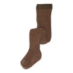 Arien Strumpbyxor - Brown Melange | Kläder - Ull - Strumpor & ullstrumpbyxor | BabyMode