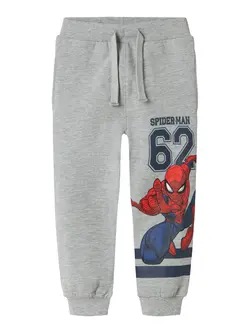 Sweatpants Adam Spider - Grey Melange | Kläder - Underdelar - Byxor | BabyMode