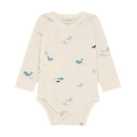 Långärmad Wrap Body - Arctic Ice