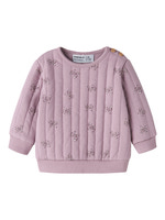 Name It Rulie Quilt Tröja - Mauve Shadows