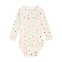Minymo Långärmad Rib Body - Eggnog