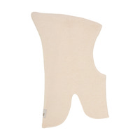 Ullstickad Balaclava Windstop - Sand melange