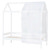 Mermaid Gardin till Hus-säng 70x160 cm- Transparent