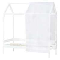 Mermaid Gardin till Hus-säng 70x160 cm- Transparent