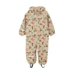 Regndräkt m. Print - Mulled Basil