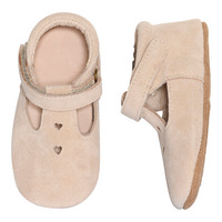 Mary Jane læder slippers - 3173