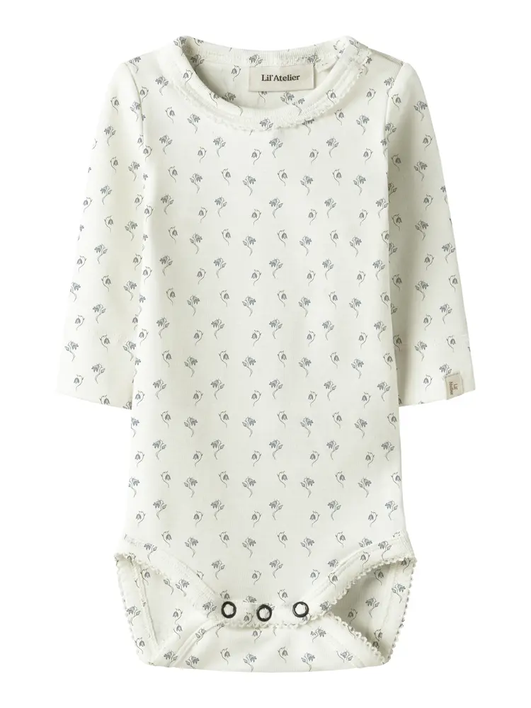 Gayo Sag Långärmad Body - Coconut - 62 | Barnkläder - Bodys & overaller - Långärmad body | BabyMode