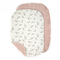 Skötunderlägg 2-pack - Powder blossom