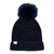 Svaneke mössa - Pompons - Navy