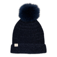 Svaneke mössa - Pompons - Navy