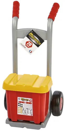 Verktygslåda på Hjul med 20 delar | Leksaker - Köksleksaker & hemmalek - Verktyg & verktygsbänkar | BabyMode