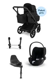 Bugaboo Donkey 6 barnvagnspaket med Cybex Cloud T plus bilbarnstol inkl. bas & adapter
