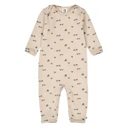 Jumpsuit Auto Rib - Oak/ Moss/ Stormy Blue | Kläder - Bodys & overaller - Jumpsuit utan fot | BabyMode