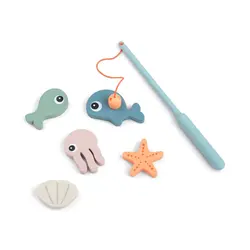 Bad- och fiskeleksaker Sea friends Färgmix | Leksaker - Vattenlek - Badleksaker | BabyMode