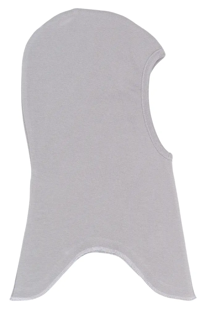 Bomull Balaclava - Lavender Gray - 110/116 | Barnkläder - Mössor, vantar och tossor - Mössor & balaclavas | BabyMode