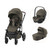 Smile 5Z Lux Duovagn + Baby-Safe PRO - Urban Olive