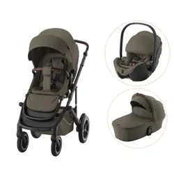 Smile 5Z Lux Duovagn + Baby-Safe PRO - Urban Olive | Barnvagnar | BabyMode