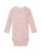 Långärmad Body Randig - Coral/Off-White