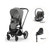 Priam Sittvagn + Cloud T + Basenhet T - Mirage Grey/Chrome Black