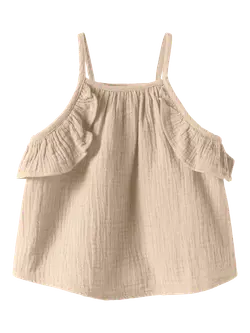 Hiisa Strap Topp - Brazzilian Sand | Barnkläder - Toppar - T-shirts & toppar | BabyMode