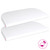 Jersey Lakan- Deluxe 2 st. till Bedside Crib Säng Boxspring - Vit