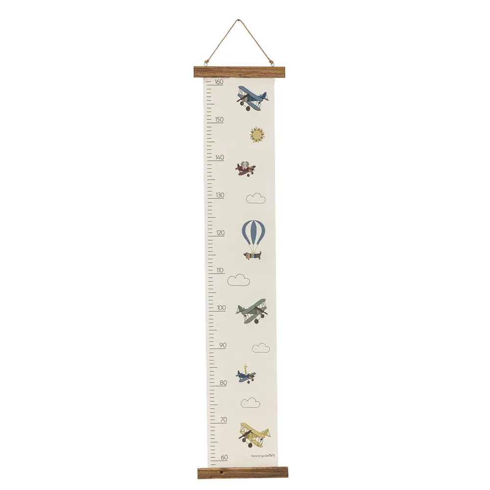 Bloomingville Mini Måttsticka - Flygplan | Barnrum - Inredningsdetaljer - Mätstickor | BabyMode