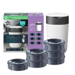 Sangenic Twist & Click 1+6 Refill | Baby & Barn - Sköta - Blöjhinkar & refillpåsar | BabyMode