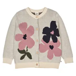 Stickad Kofta Zinna - Oak | Kläder - Toppar - Koftor, västar & tröjor | BabyMode