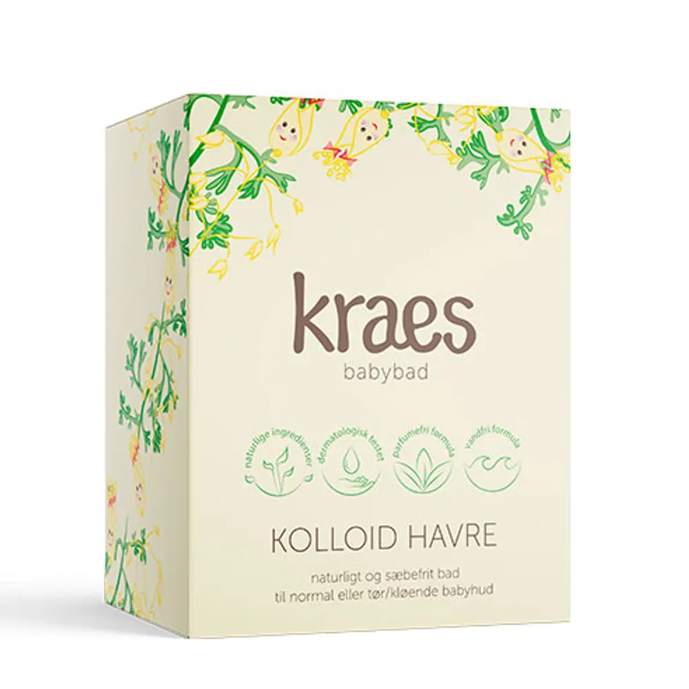 Kraes Kolloid Havrebad 200g | Baby & Barn - Sköta - Hudvård & hårvård | BabyMode
