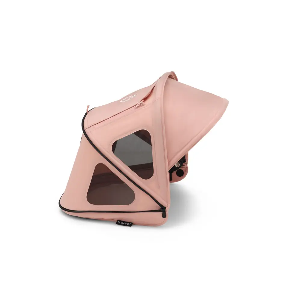 Bugaboo Dragonfly Breezy Sufflett - Rosa | Barnvagnar - Barnvagnstillbehör - Parasoll & suffletter | BabyMode