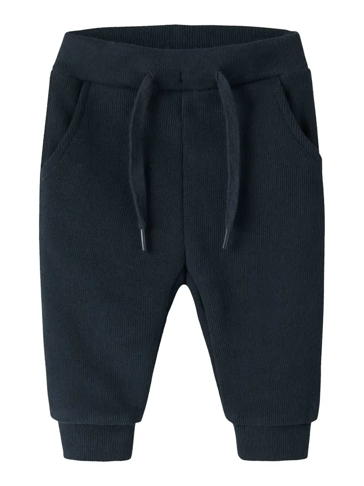 Name It Obear Sweatpants - Dark Sapphire - 68 | Barnkläder - Underdelar - Byxor | BabyMode