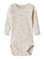 Name It Laurel Långärmad Body - Peyote Melange