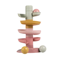 Spiraltorn rosa | Leksaker - Byggsatser & LEGO - Kulbanor | BabyMode