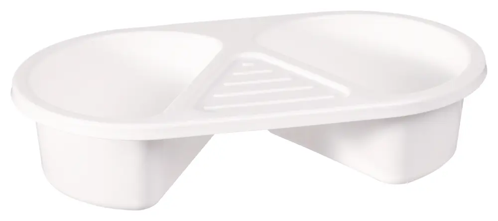 Handfat Delat - Uni White | Baby & Barn - Sköta - Badkar & badtillbehör | BabyMode