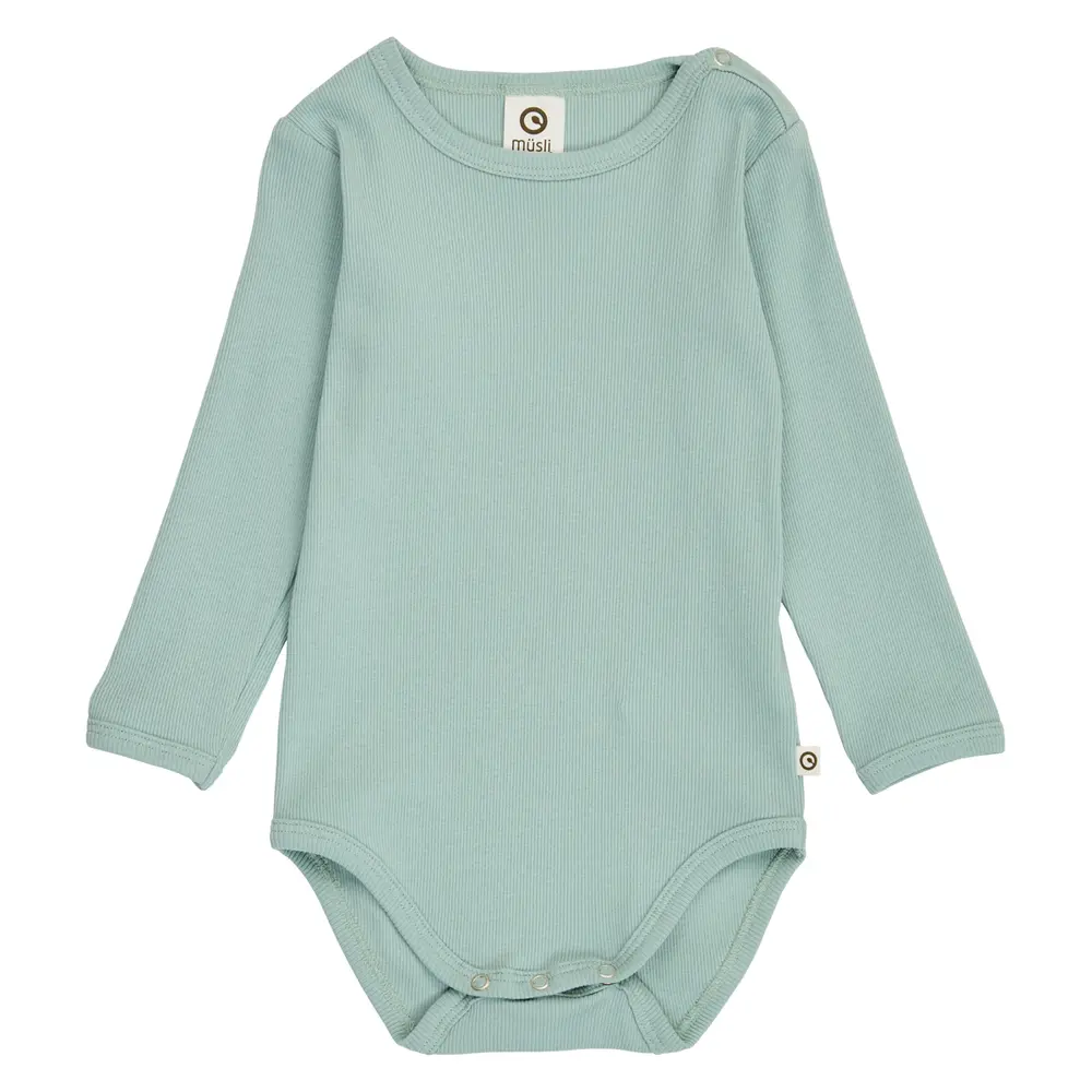 Müsli Cozy Me Rib Body - Seafoam  - 56
