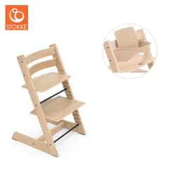 Tripp Trapp Stol & Babyset - Oak Natural | Baby & Barn | BabyMode
