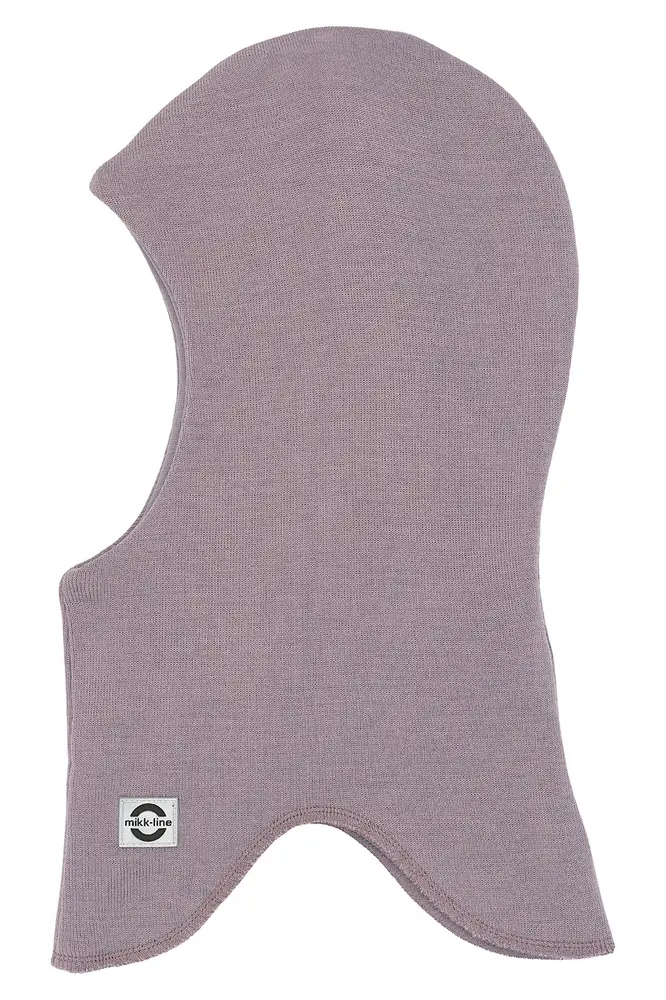 Mikk-Line Ull Balaclava - Shark - 110/116