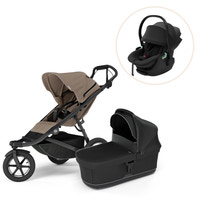 Urban Glide 3 + Liggdel + Maple - Taupe/Black