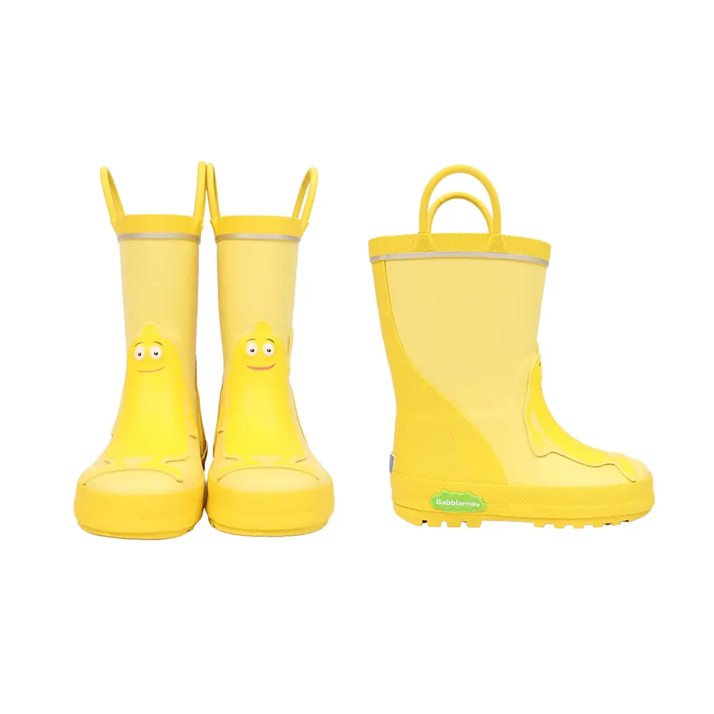 Babblarna Bibbi Gummistövel - Gul - 22 | Barnskor - Gummistövlar | BabyMode