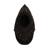 Huttelihut Balaclava Ull - Dark Brown Melange