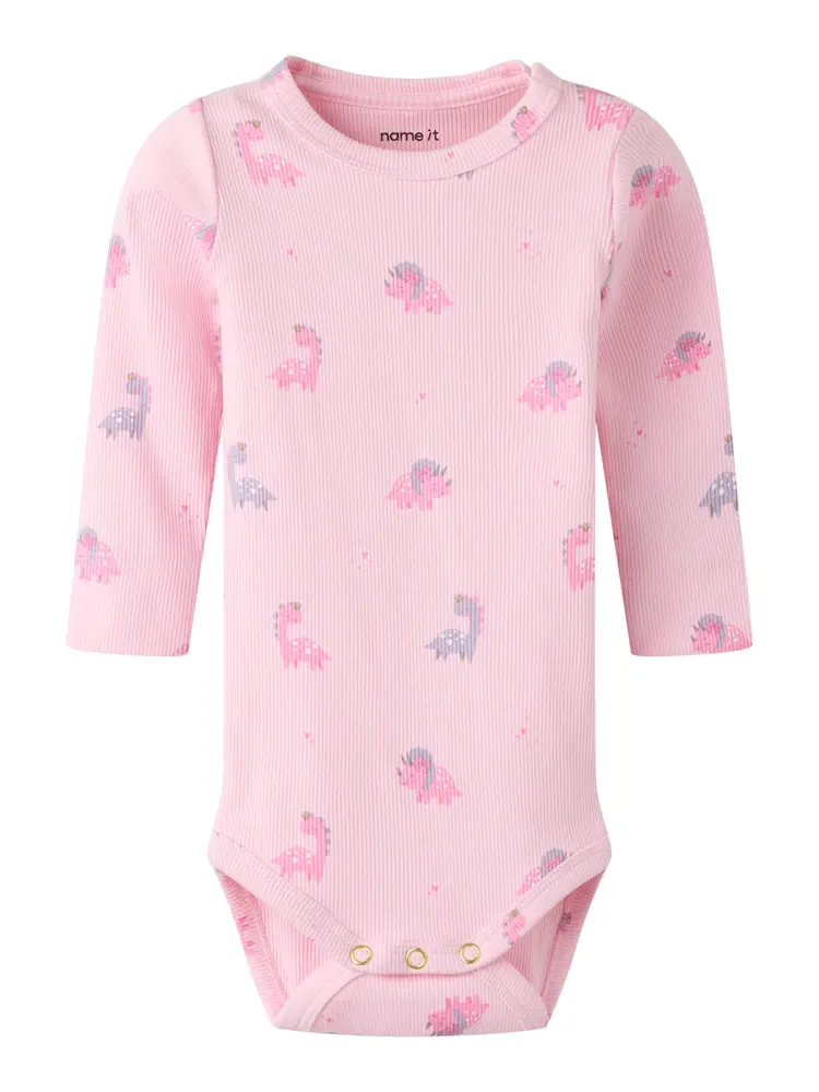 Name It Odinia Långärmad Body -  Orchid Pink - 50