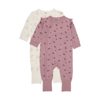 Långärmad Jumpsuit 2-pack Nostalgia Rose