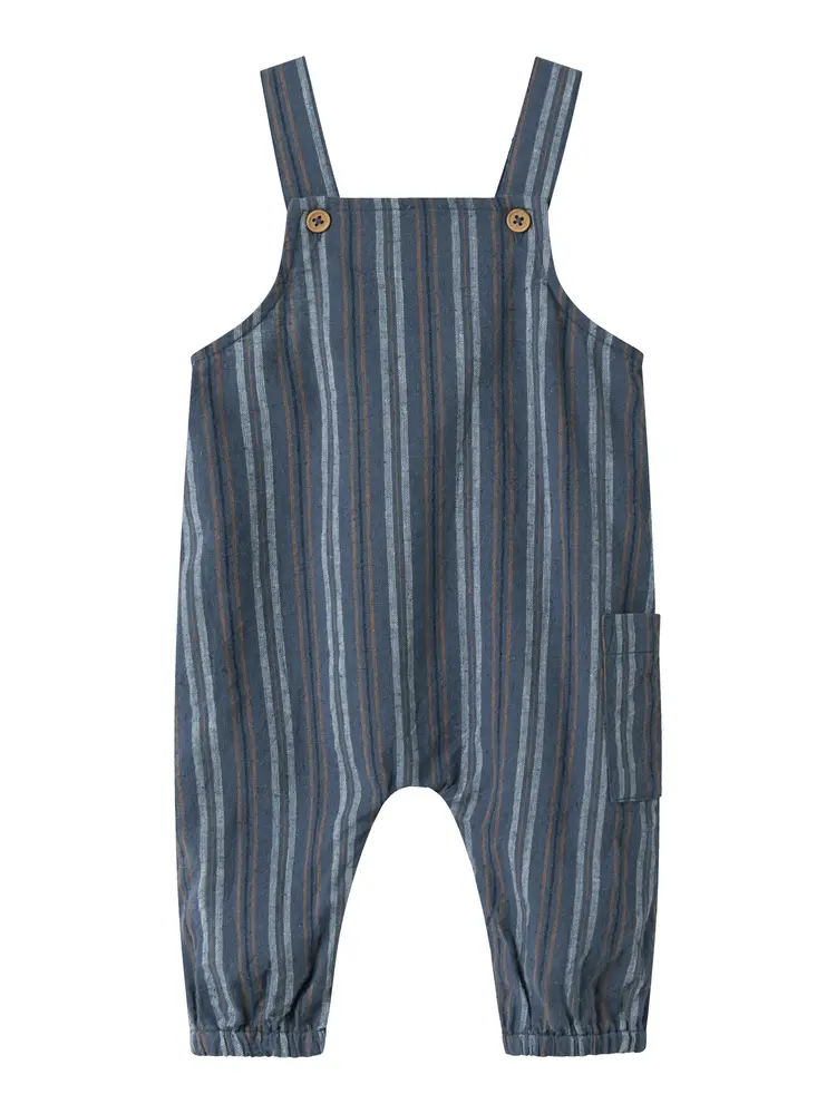 Dilon Hängselbyxor - Vintage Indigo - 74 | Barnkläder - Underdelar - Hängsel & jumpsuits | BabyMode
