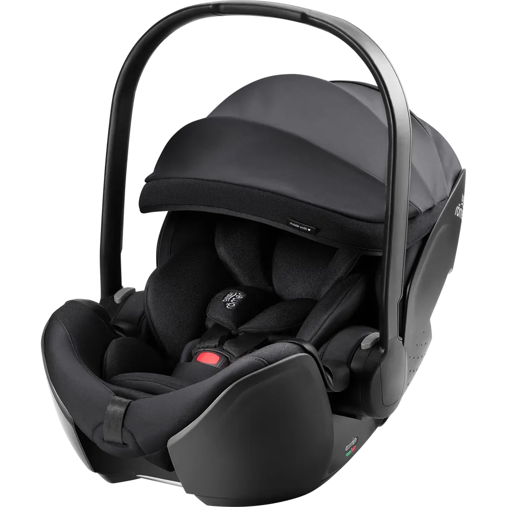 Britax Römer Baby-Safe Pro Style Babyskydd - Carbon Black | Bilbarnstolar - Babyskydd 0-13 Kg | BabyMode