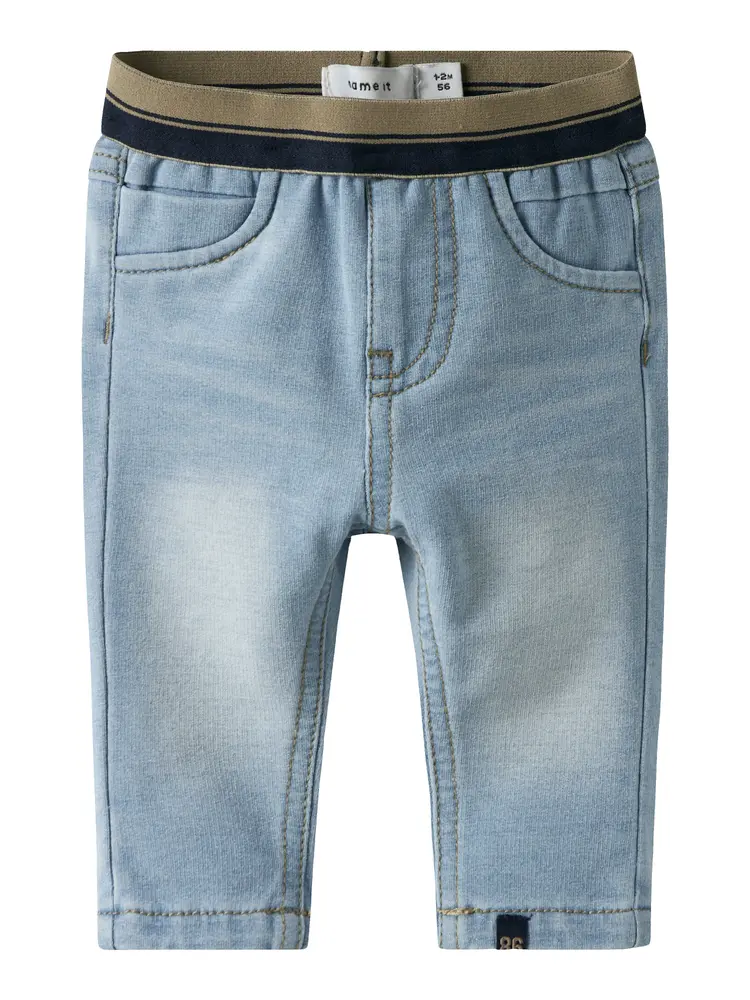 Silas Slim Jeans - Blue denim - 80 | Barnkläder - Underdelar - Byxor | BabyMode
