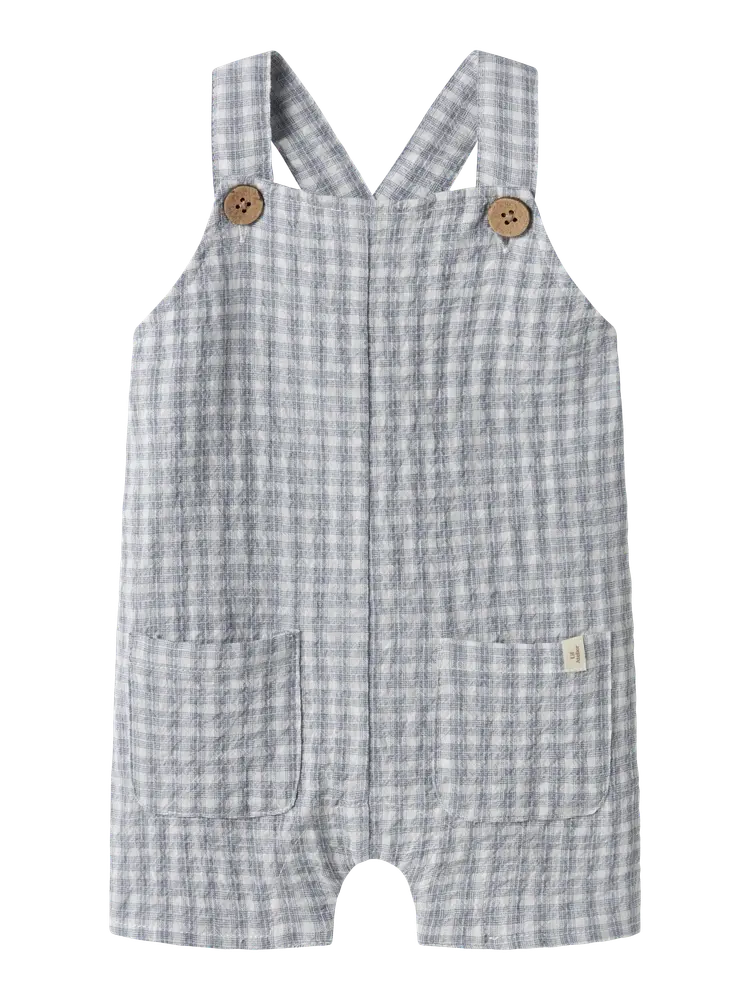Frey Short Hängselbyxor - Coconut Milk - 74 | Barnkläder - Underdelar - Hängsel & jumpsuits | BabyMode