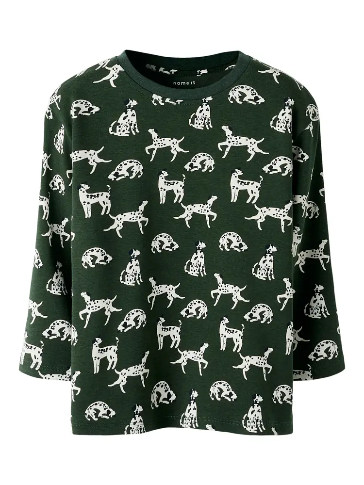 Kian Långärmad Tröja - Deep Forest - 116 | Barnkläder - Toppar - Blusar | BabyMode