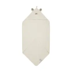 Badcape - Egret - 83*83 cm | Baby & Barn - Sköta - Badrockar, ponchos & badlakan | BabyMode